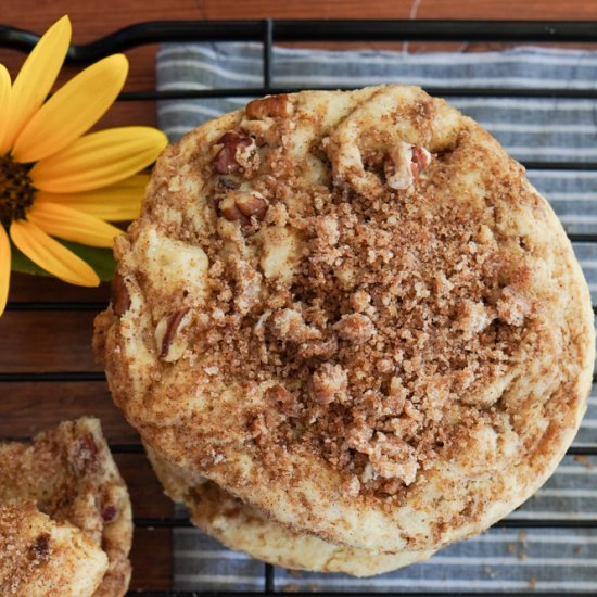 Sour Cream Coffee Cake Cookies