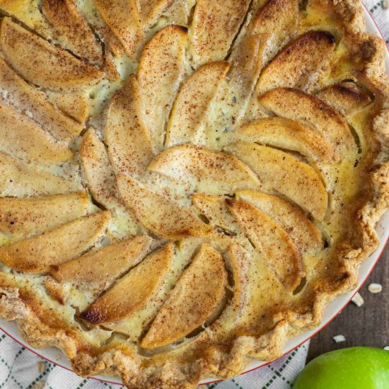 Apple Custard Pie