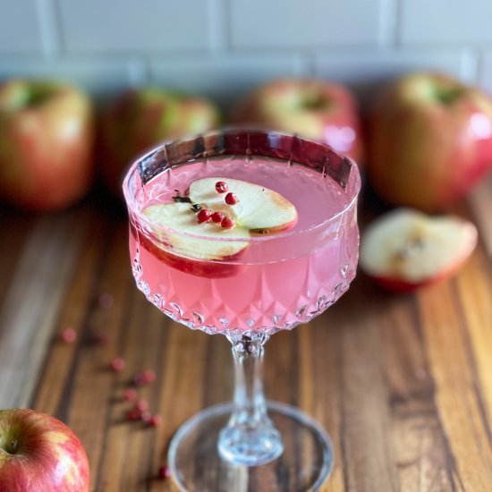 Pink Apple Martini