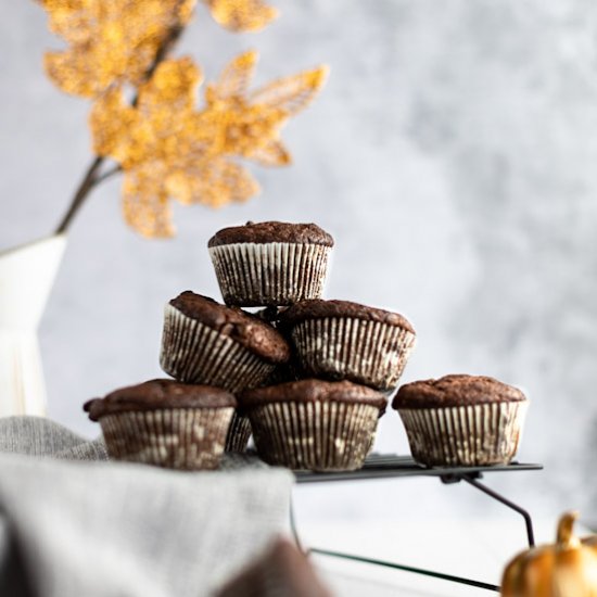 Pumpkin Protein Muffins-