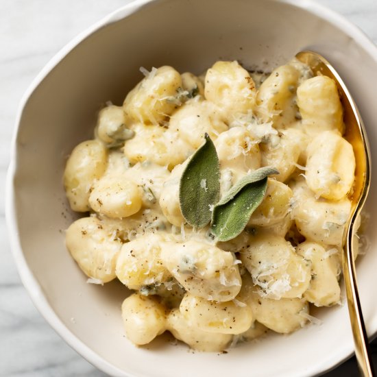 creamy sage gnocchi