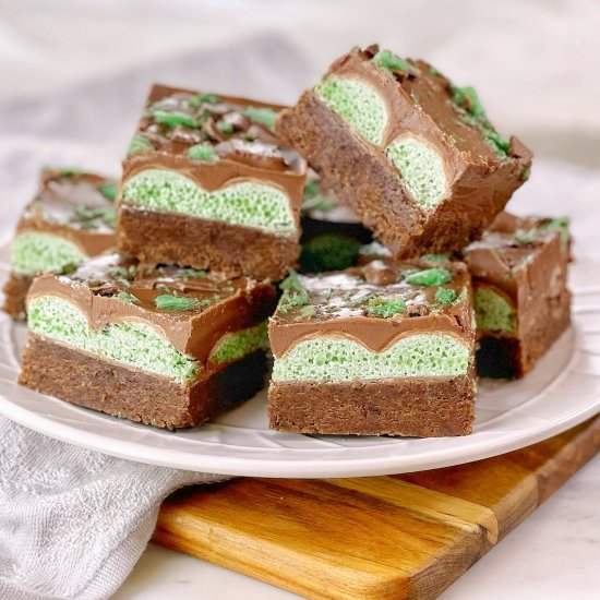 Peppermint Slice with Chocolate