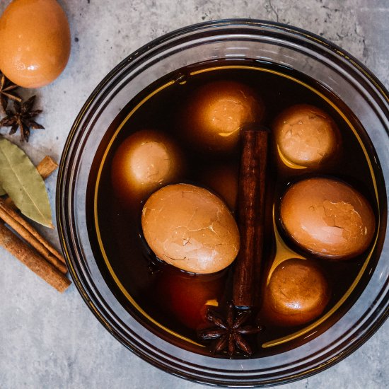 Nourishing Taiwanese Tea Eggs