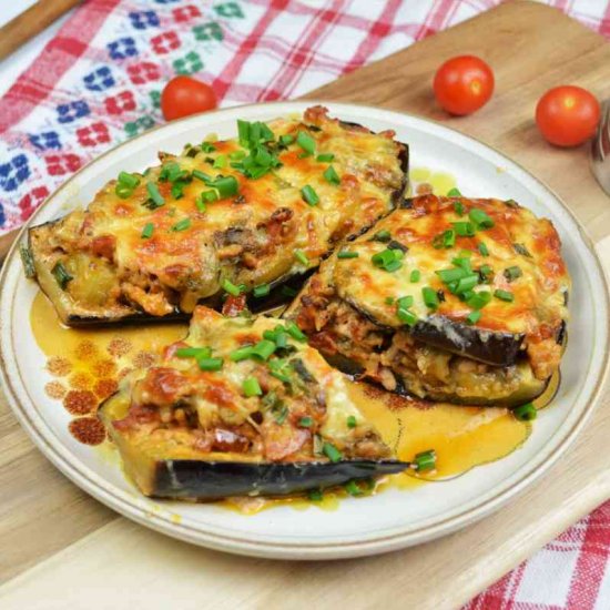 Stuffed Aubergines Recipe