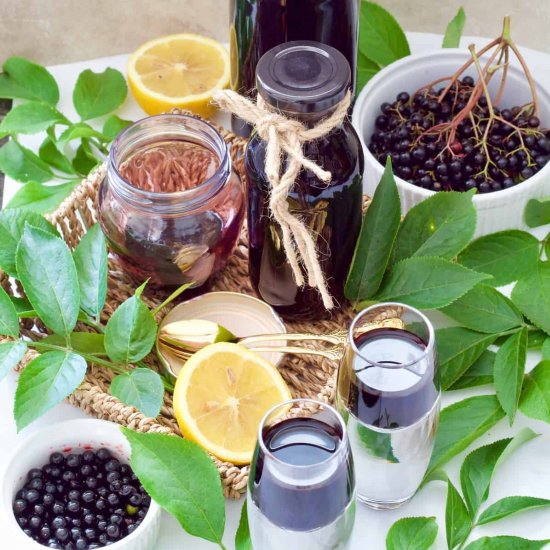 Homemade Elderberry Syrup