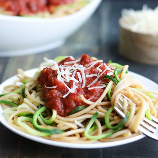 Easy Zoodles (Zucchini Noodles)