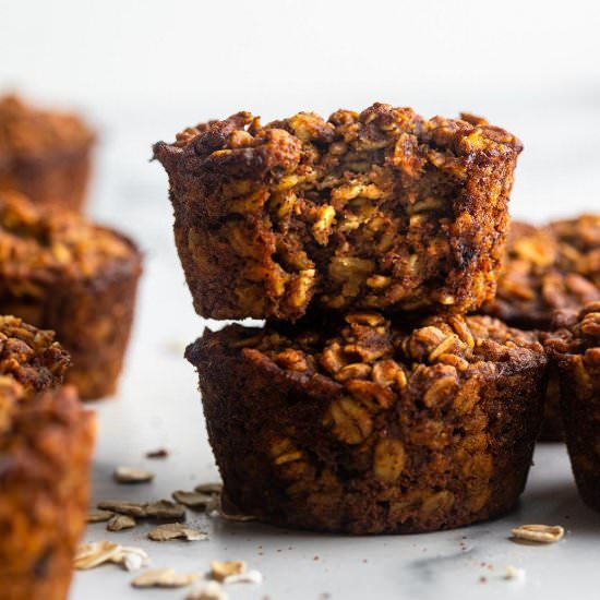 Pumpkin Oatmeal Muffins