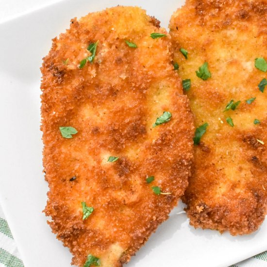 Crispy Chicken Cutlets