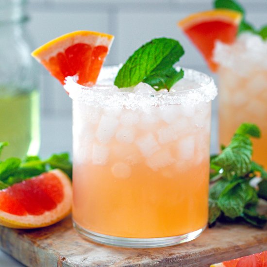 Grapefruit Mint Margarita