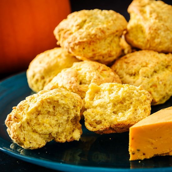 Vegan Rustic Pumpkin Scones