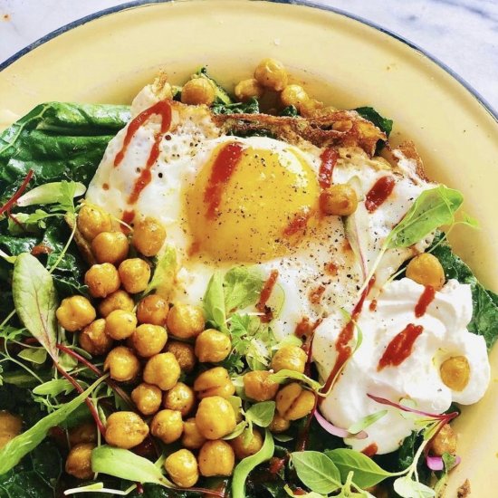 Spicy Chickpea Buddha Bowl