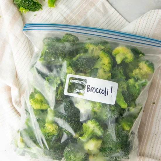 How To Freeze Broccoli