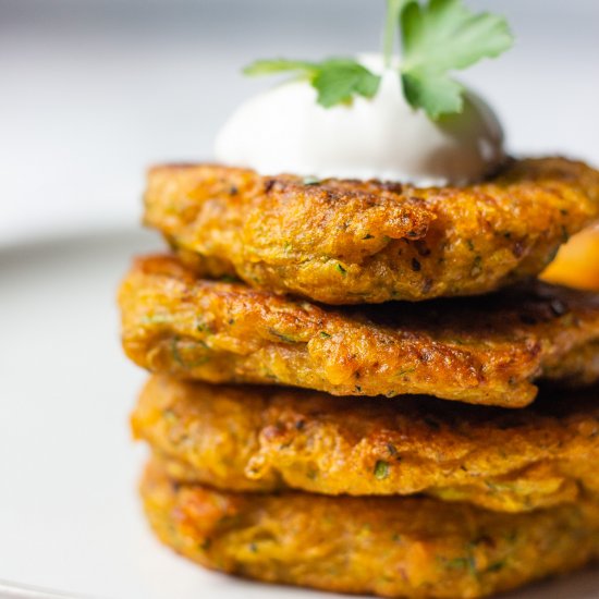 Vegan Pumpkin Fritters