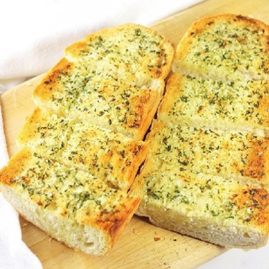 homemade garlic bread