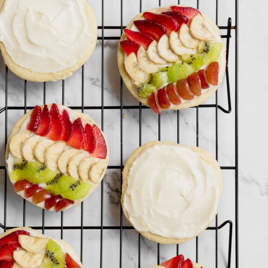 Mini Fruit Pizzas