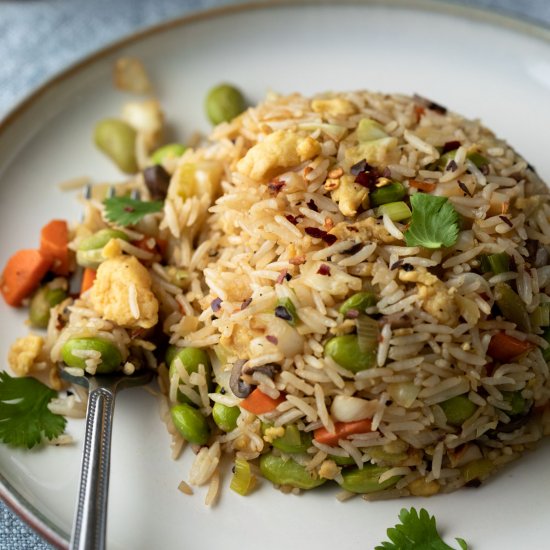 Weeknight Vegan Fried Rice