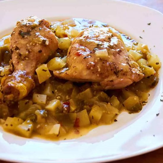 Tomatillo Chicken