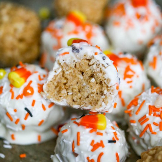 Halloween Rice Krispie Party Treats