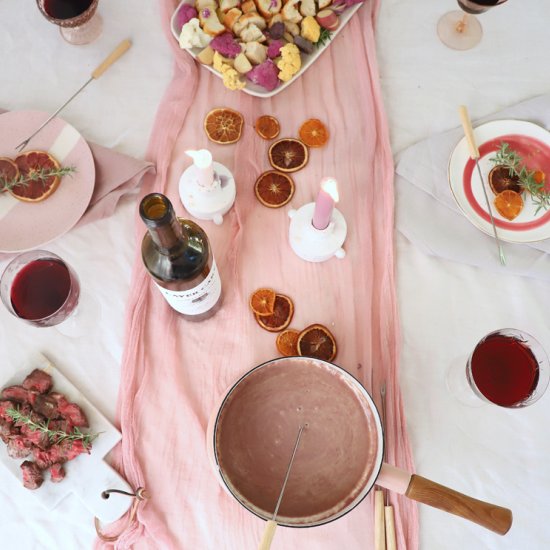 red wine cheese fondue