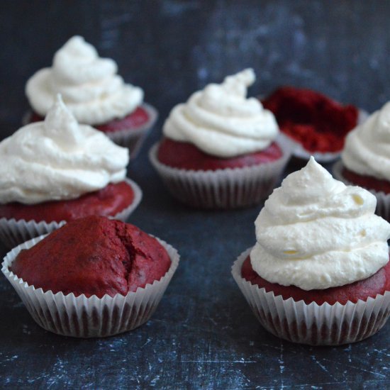 Beetroot & Whipped Feta Muffins