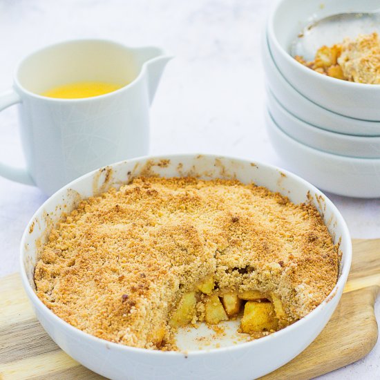 Easy Peasy Apple Crumble