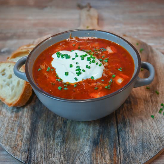 Homemade Sauerkraut Soup