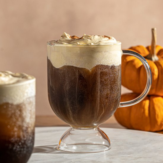 Pumpkin Cream Cold Brew Cocktail