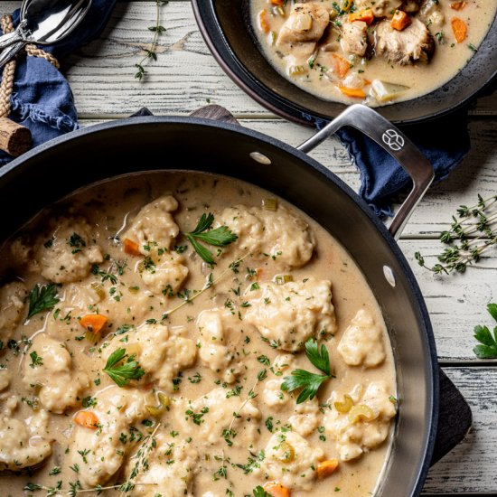 Cozy Homemade Chicken and Dumplings