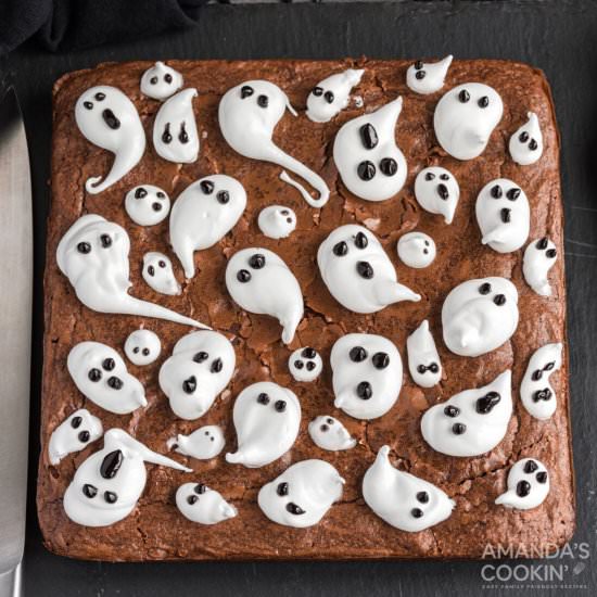 Ghost Brownies