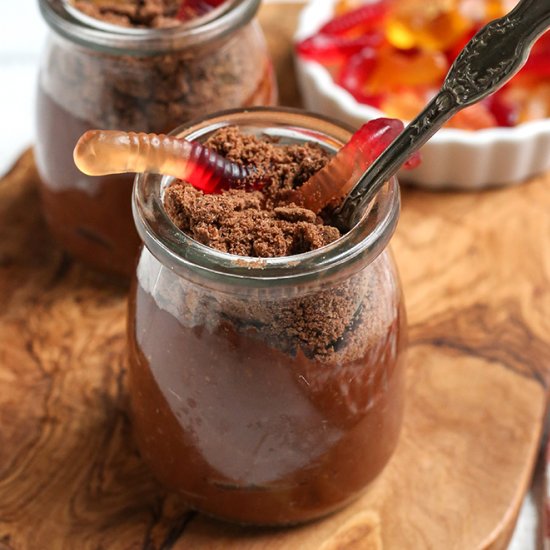 Paleo Vegan Dirt Pudding Cups