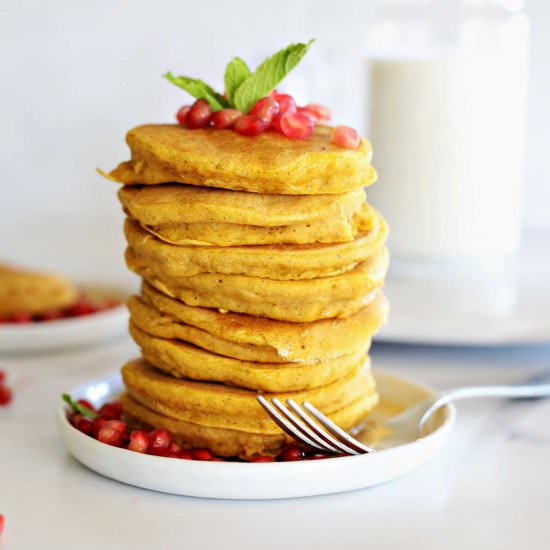 Gluten Free Pumpkin Pancakes