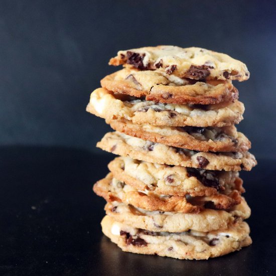 Marshmallow Chocolate Chip Cookies