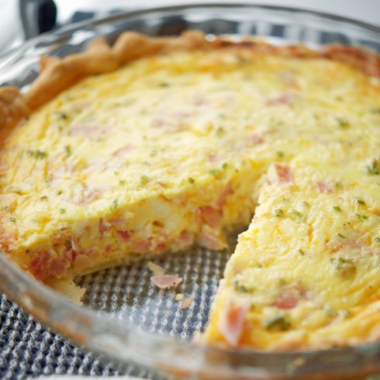 Ham Cheese Quiche