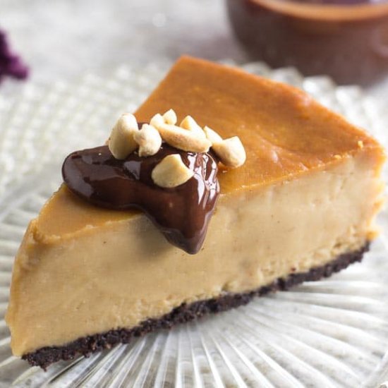 Frozen Peanut Butter Cheesecake