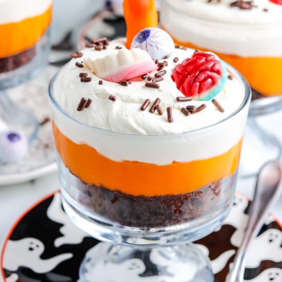 Halloween Chocolate Trifle