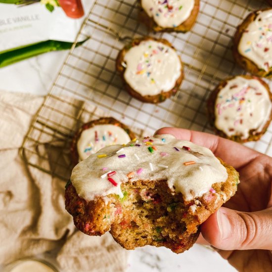 Vanilla Funfetti Muffins