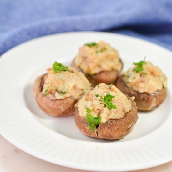 Keto Stuffed Mushrooms