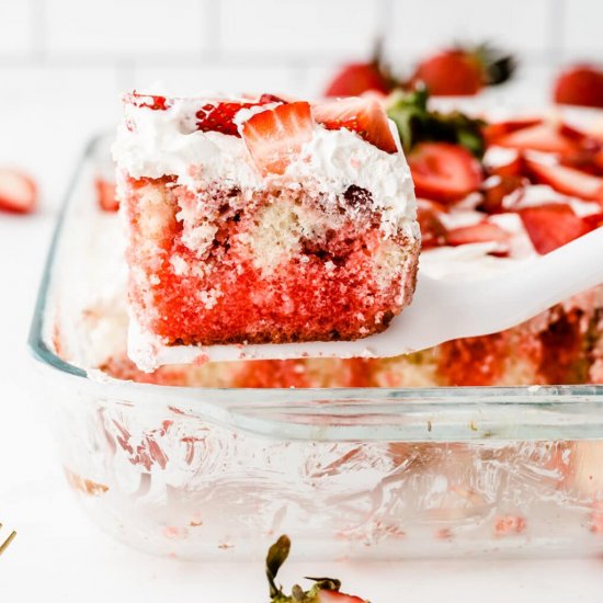 Strawberry Poke Cake