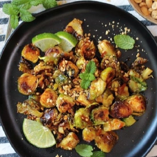 Korean Brussels Sprouts