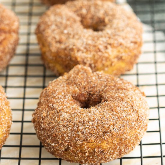 BAKED PUMPKIN DONUTS