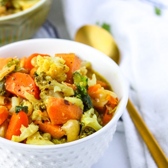 Healthy Fall Vegetarian Curry