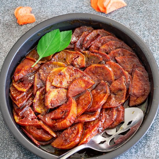 How to make candied sweet potatoes