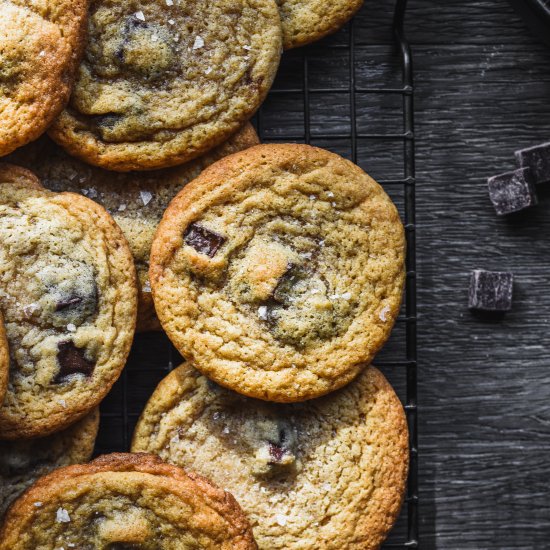 Malted Chocolate Chip Cookies