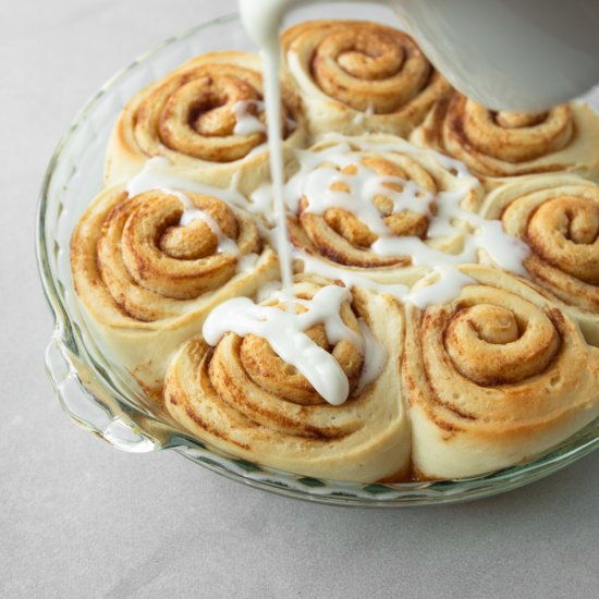 Apple Butter Cinnamon Rolls