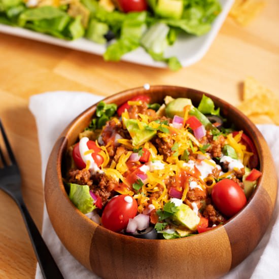 Easy Catalina Taco Salad