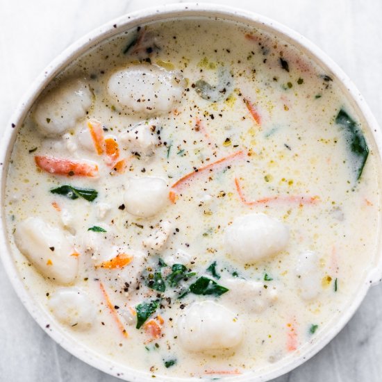 Chicken Gnocchi Soup