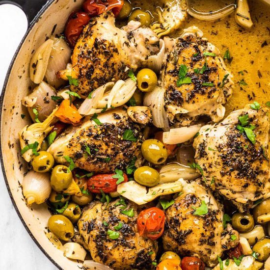 Chicken Provençal