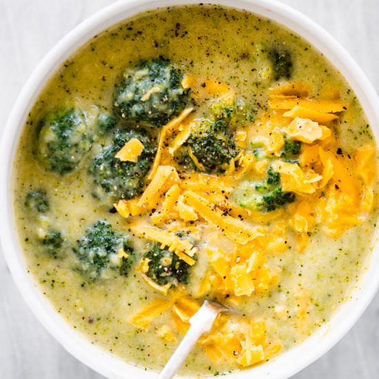 Broccoli Cheddar Soup