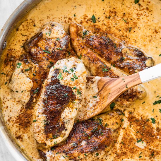 Creamy Cajun Chicken