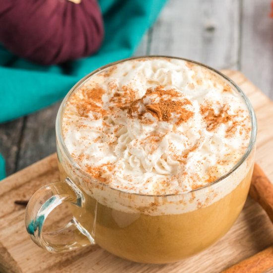 Dairy Free Pumpkin Spice Latte